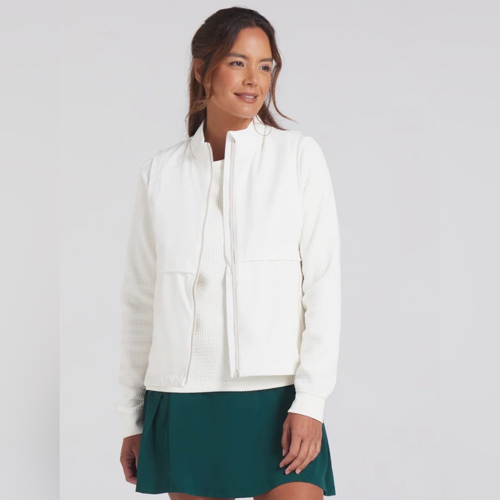 Puma Lightweight Golf Vest XS Warm white